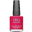 CND Vinylux Longwear Red Nail Polish, Gel-like Shine & Chip Resistant Color, Sangria at Sunset, 0.5 fl. oz Beauty & Personal Care CND