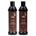 MKS eco Kahm Smoothing Shampoo, Original Scent (10 fl oz) + MKS eco Kahm Smoothing Conditioner, Original Scent (10 fl oz) - Moroccan Argan Oil, Hemp Beauty & Personal Care Earthly Body