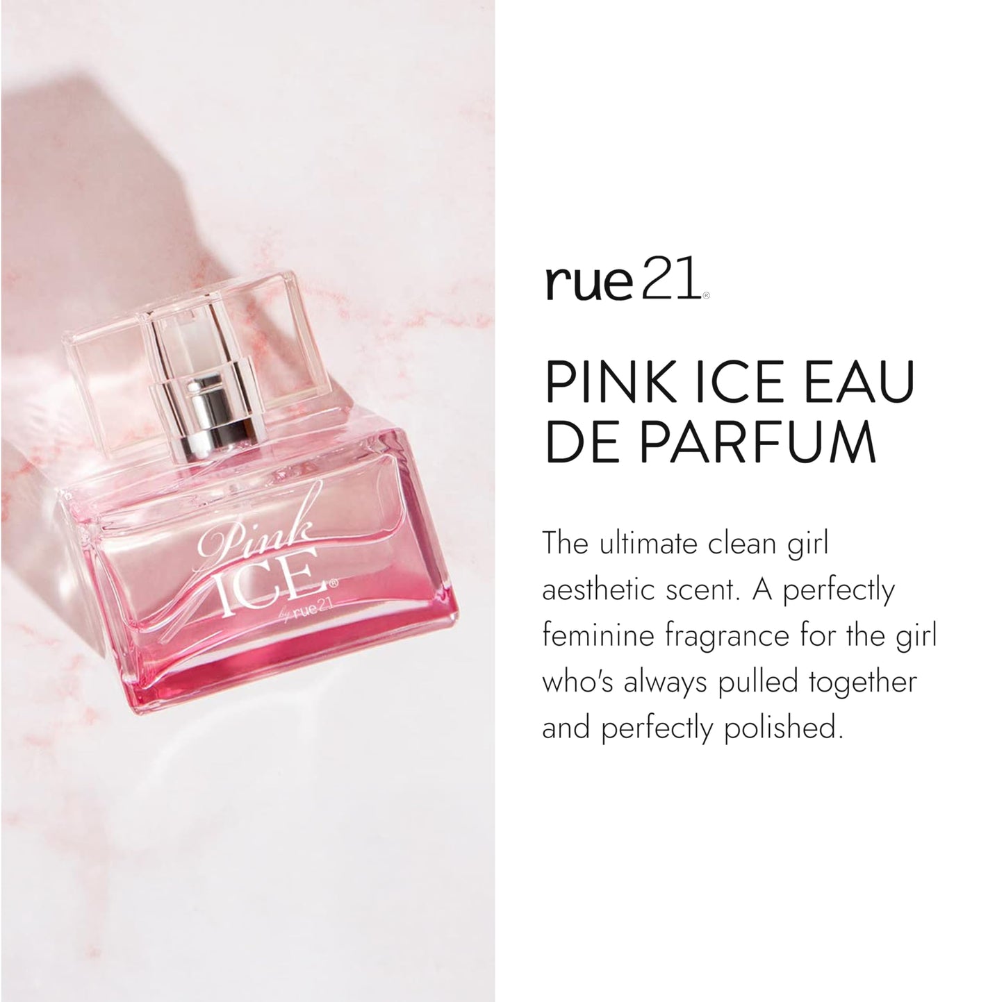 Rue 21 Pink Ice Eau De Parfum Women's Perfume Spray - 1.7 fl oz | 50 ml Beauty & Personal Care Rue 21