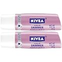 Nivea Lip Care A Kiss of Shimmer Lip Care Stick - Pearly Shimmer - 2 pk Beauty & Personal Care NIVEA