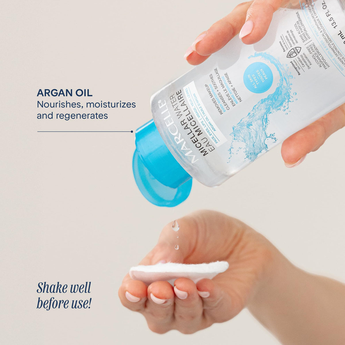 Marcelle Micellar Water, Makeup Remover, Dry Skin