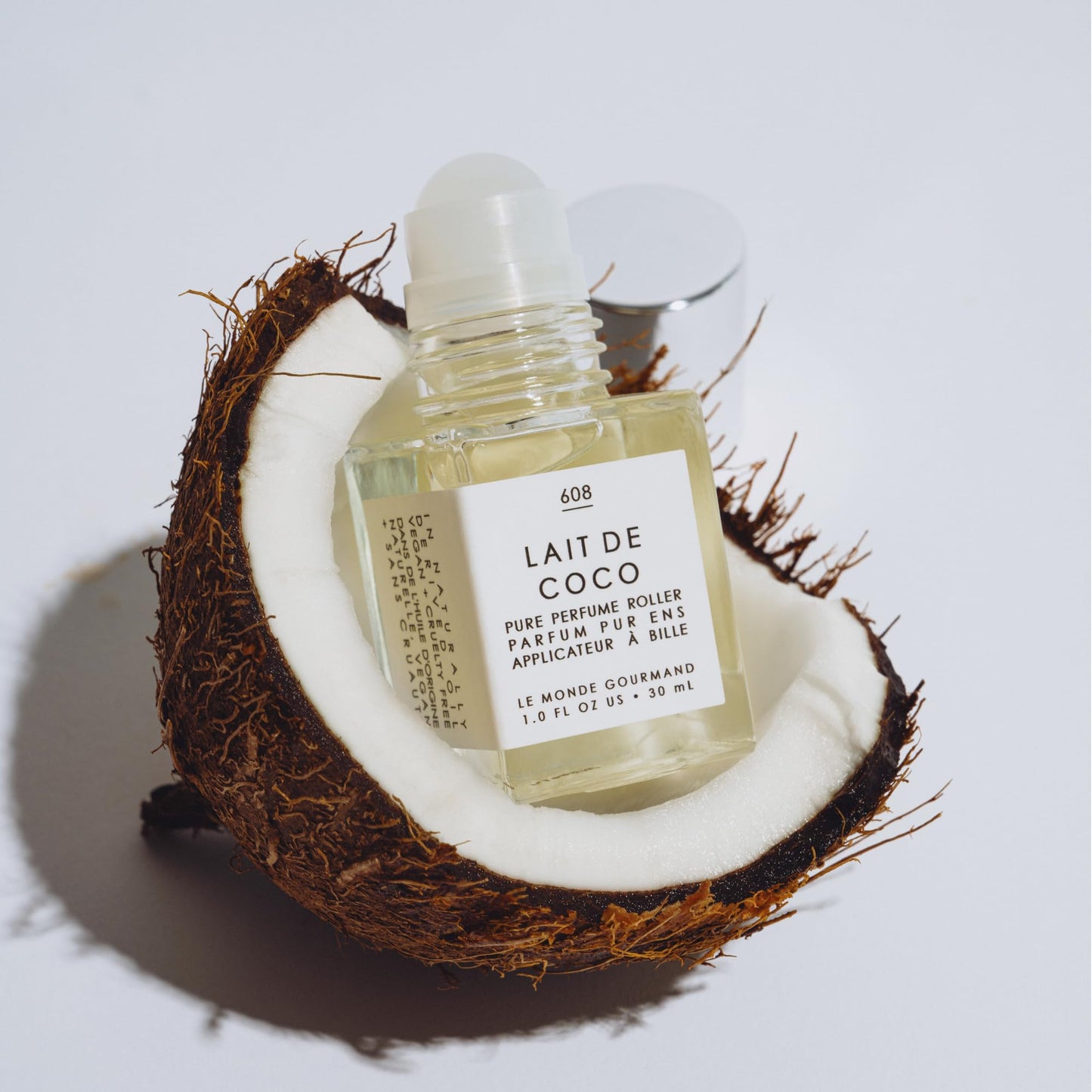 Le Monde Gourmand Lait de Coco Perfume Oil - 1 fl oz (30ml) - Fresh, Creamy, Clean with Vanilla and Coconut Fragrance Notes Beauty & Personal Care Le Monde Gourmand