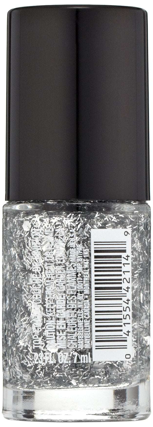 Maybelline New York Color Show Jewels Nail Lacquer Top Coat, Platinum Adorn, 0.23 Fluid Ounce Beauty & Personal Care MAYBELLINE