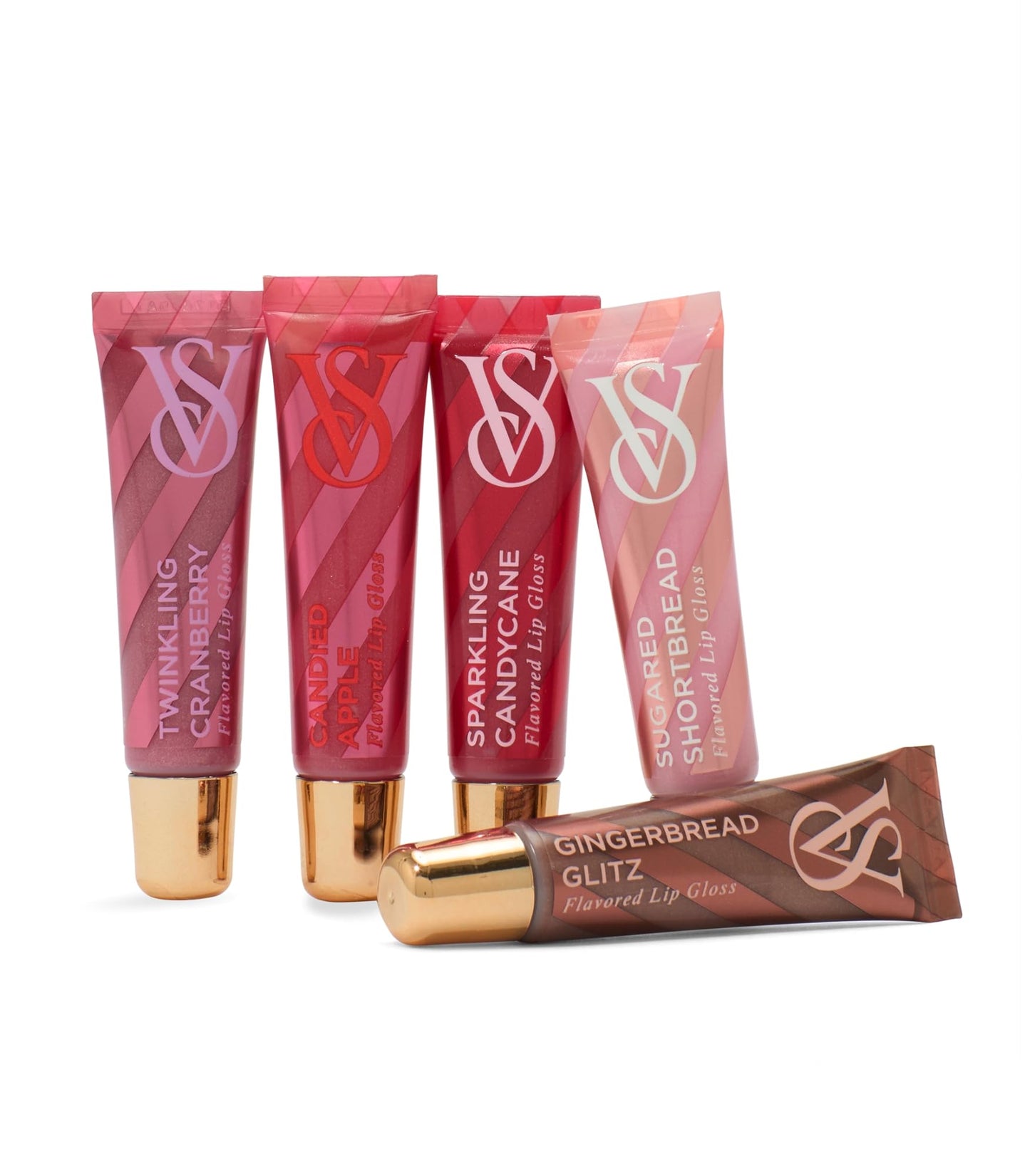 Victoria's Secret Lip Gloss Gift Set, Flavor Favorites, Flavored Lip Gloss Set for Women, Includes 5 assorted Lip Glosses Beauty & Personal Care Victoria's Secret