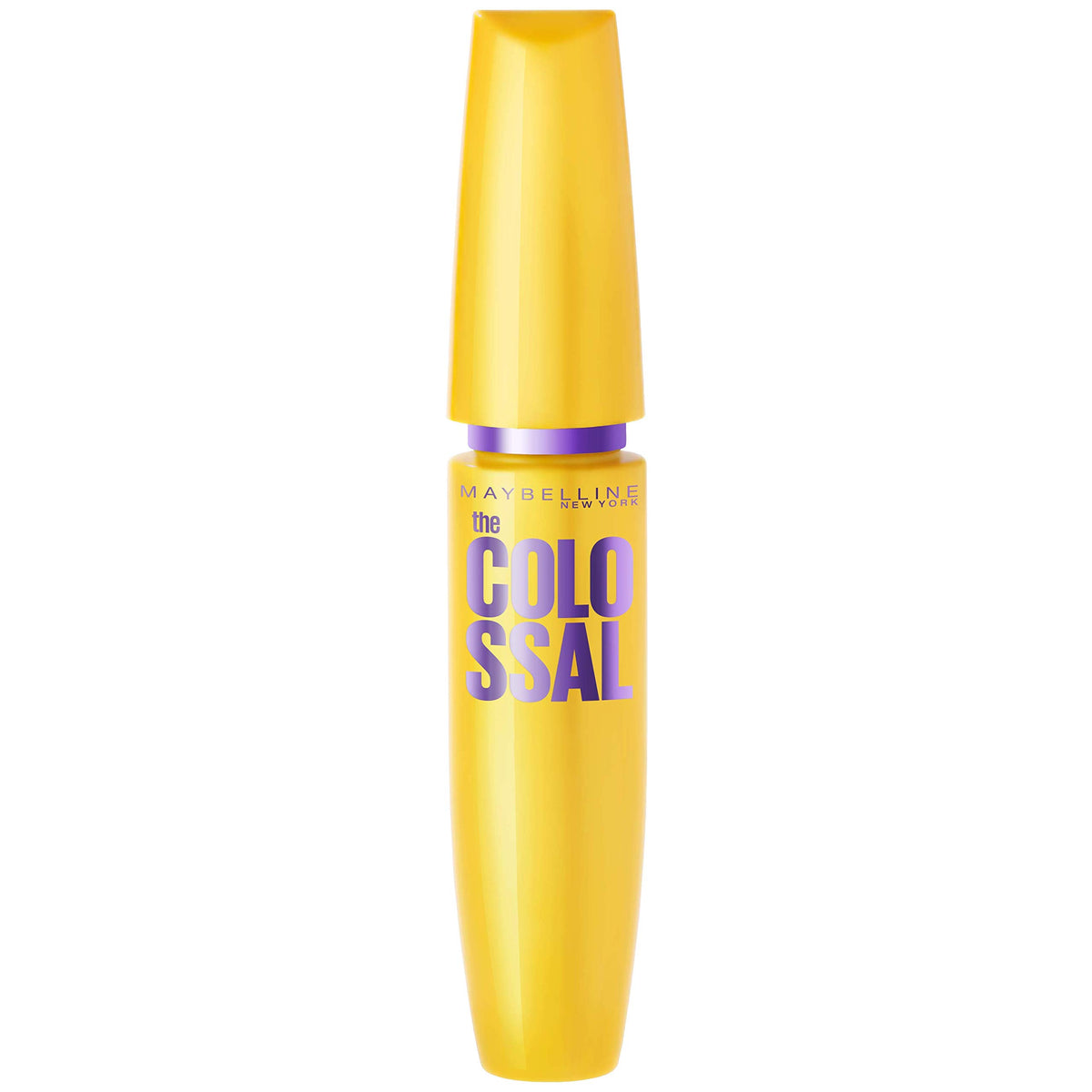 Maybelline Volum' Express The Colossal Washable Mascara, Volumizing, Glam Brown