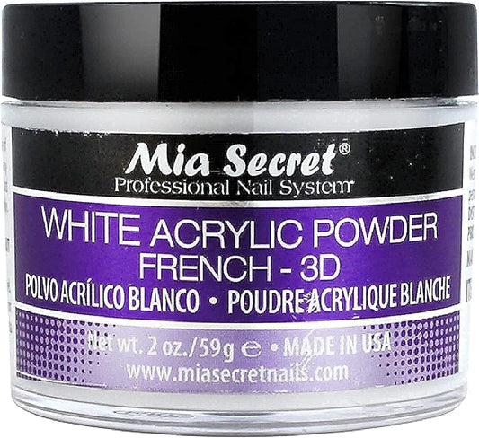 Mia Secret White Acrylic Powder (2oz) Beauty & Personal Care Mia Secret