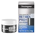 Neutrogena Rapid Wrinkle Repair Retinol Pro+ Anti-Wrinkle Eye Cream, Targeted Eye Cream for Wrinkles & Dark Circles, Formulated without Fragrance Beauty & Personal Care Neutrogena
