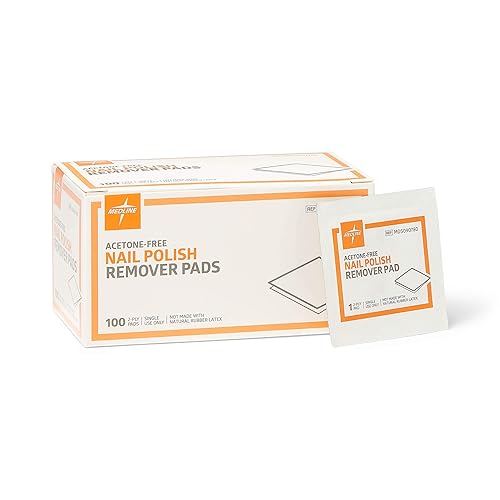 Medline Pad, Remover, Nail Polish (Pack of 100) Beauty & Personal Care Medline