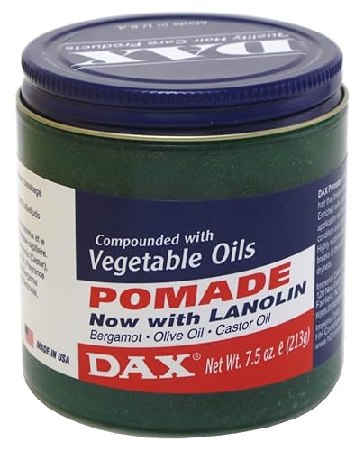 Dax Pomade (Bergamot) 7.5 Ounce Jar (221ml) (2 Pack) Beauty & Personal Care DAX