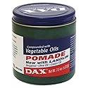Dax Pomade (Bergamot) 7.5 Ounce Jar (221ml) (2 Pack) Beauty & Personal Care DAX
