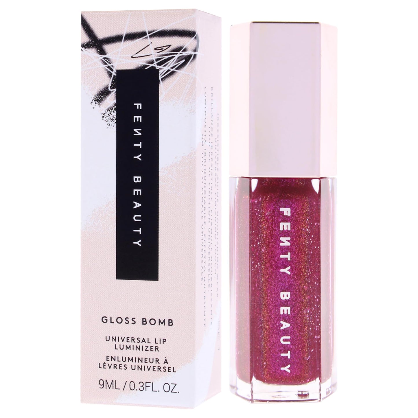 Fenty Beauty by Rihanna Gloss Bomb Universal Lip Luminizer Fuchsia Flex, 0.3 Ounce (Pack of 1) Beauty & Personal Care FENTY BEAUTY