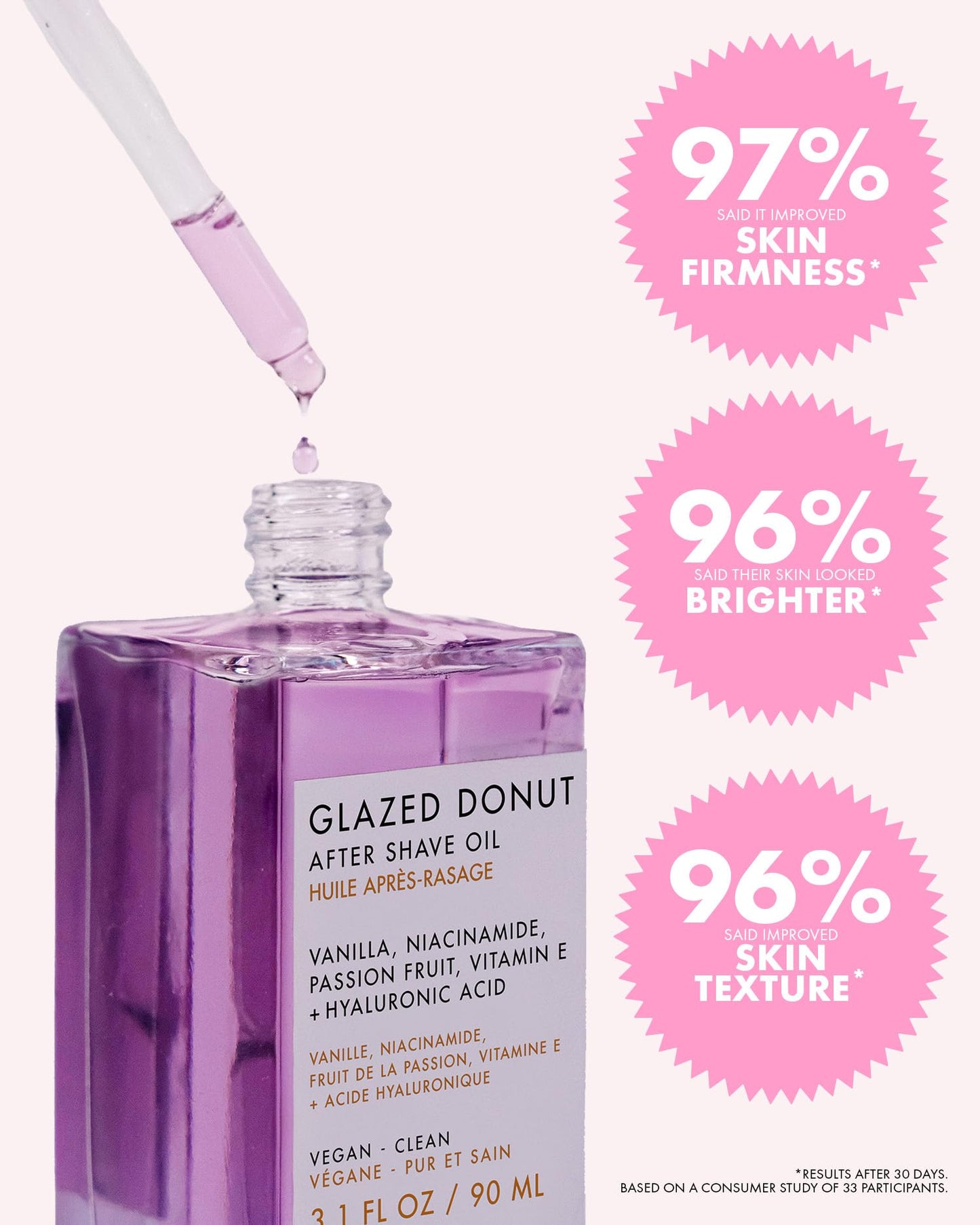 Truly Beauty Glazed Donut After Shave Oil - Razor Bumps Treatment for Women, Razor Bump and Ingrown Hair Treatment for Bikini Area - 3.1 OZ Beauty & Personal Care Truly