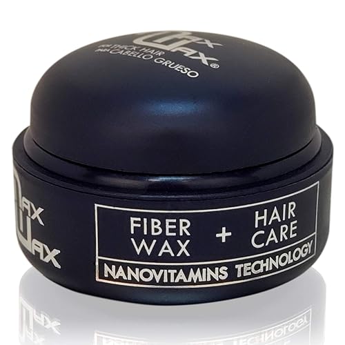 MaxWax Natural Hair Styling Wax With Hair Treatment. Helps Repair, Thicken, Strengthen, Grow and Protect Hair. Natural Ingredients and Vitamins. Matte Beauty & Personal Care MaxWax