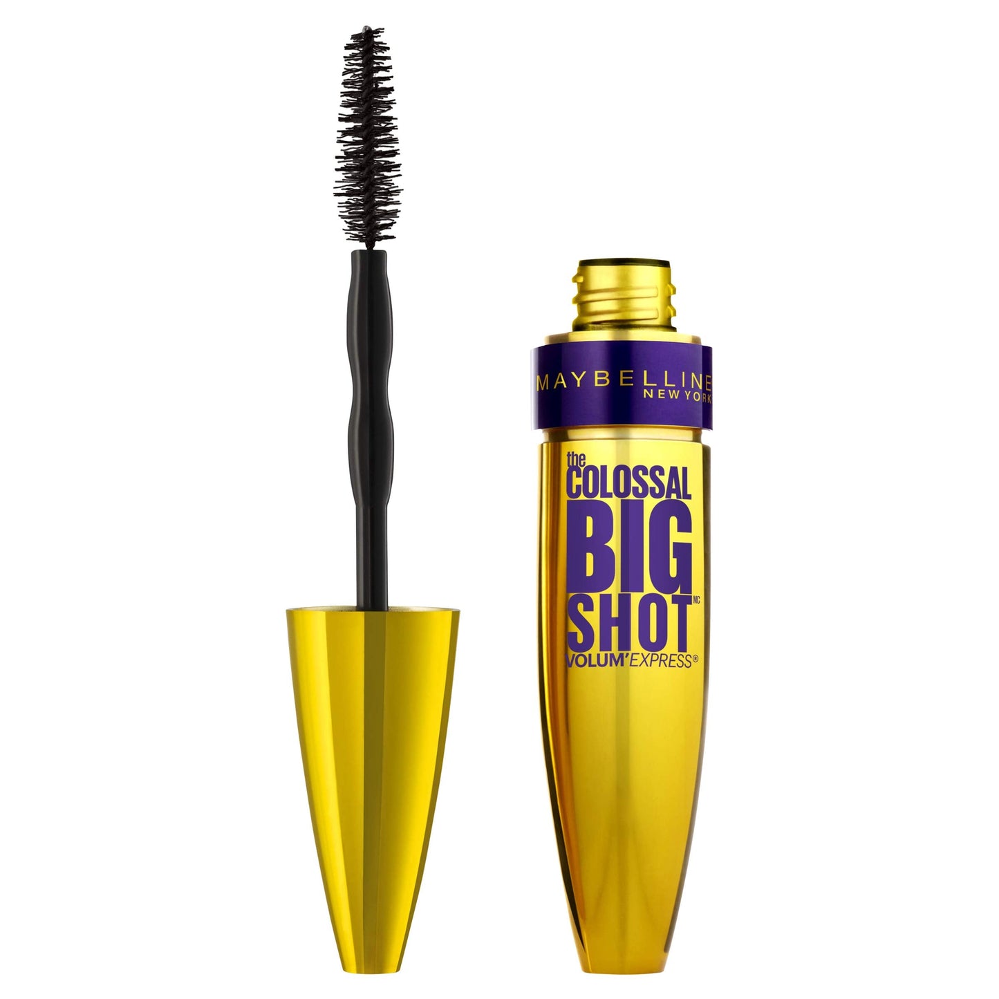Maybelline New York Volum' Express The Colossal Big Shot Washable Mascara, Blackest Black, 0.33 fl. oz. Beauty & Personal Care MAYBELLINE