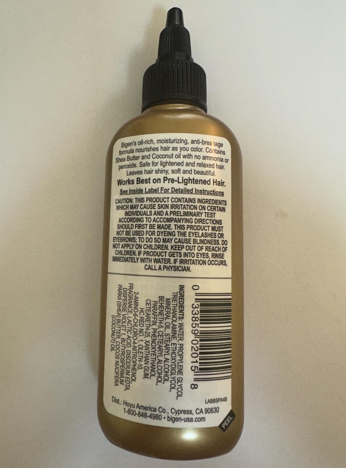 Bigen Semi Permanent Hair Color #A4 Amber, 3 oz (Packs of 3) Beauty & Personal Care Bigen