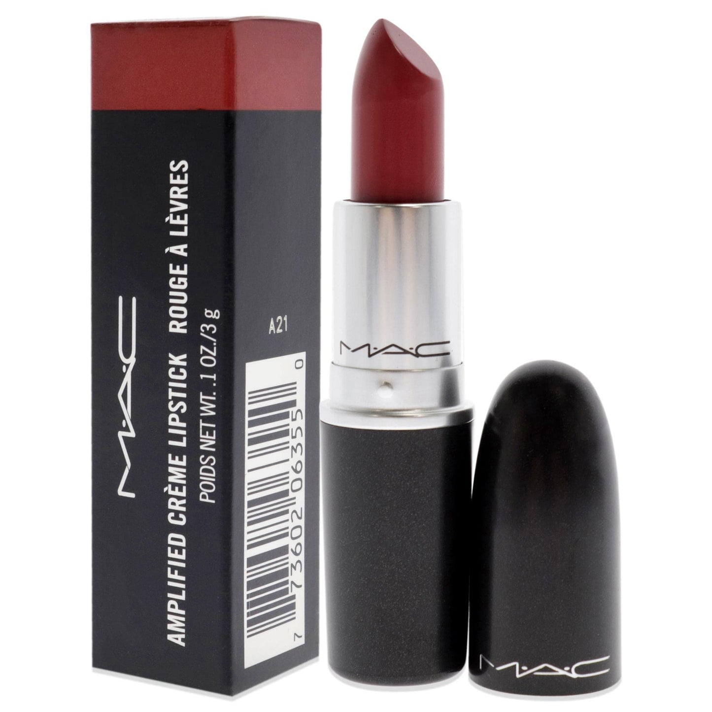 MAC Amplified Creme Lipstick - Brick O La Lipstick Women 0.1 oz Beauty & Personal Care MAC