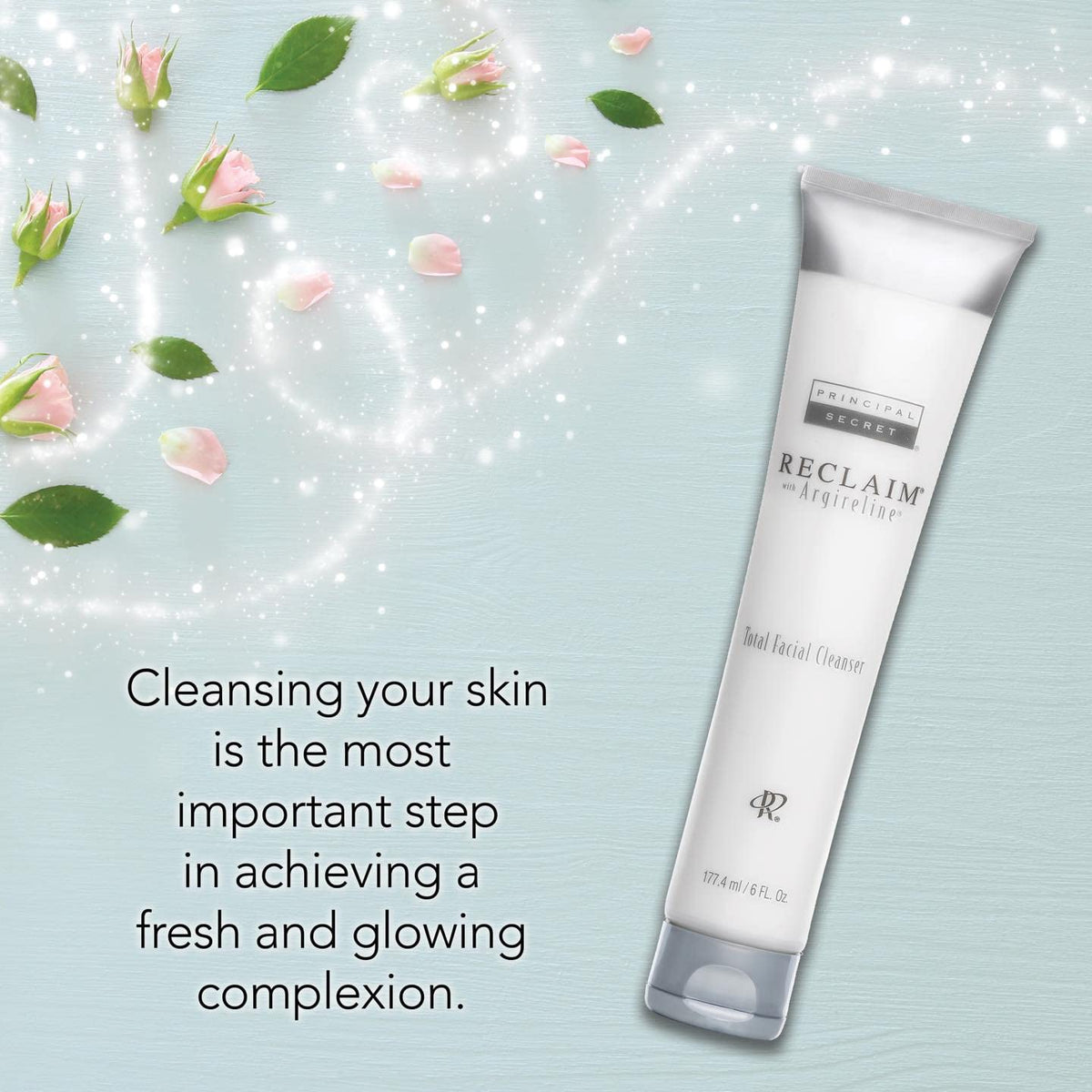 Principal Secret - Reclaim with Argireline - Total Facial Cleanser - 6 Ounces Beauty & Personal Care Principal Secret