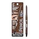 Revlon ColorStay Pencil Waterproof Eyeliner, Smudge-Proof, Eye Makeup with Built-In Sharpener, Stocking Stuffer for Women, 203 Brown, 0.01 oz Beauty & Personal Care REVLON