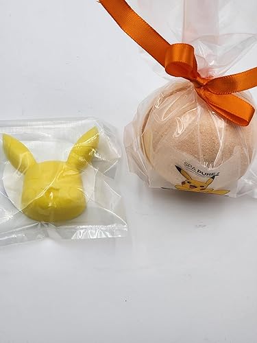 Poke-Bomb Bath Fizzy Surprise: Poke-Bomb with Toy Inside XL Bath Bomb, Great for Bubble Baths (1 Count) Beauty & Personal Care Spa Pure