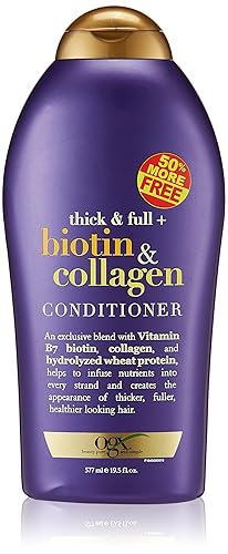Organix Biotin and Collagen Conditioner Bonus, 19.5 Ounce Beauty & Personal Care OGX