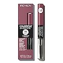 Revlon Liquid Lipstick with Clear Lip Gloss, ColorStay Overtime Lipcolor, Dual Ended with Vitamin E, 370 Everlasting Rum, 0.07 Fl Oz Beauty & Personal Care REVLON
