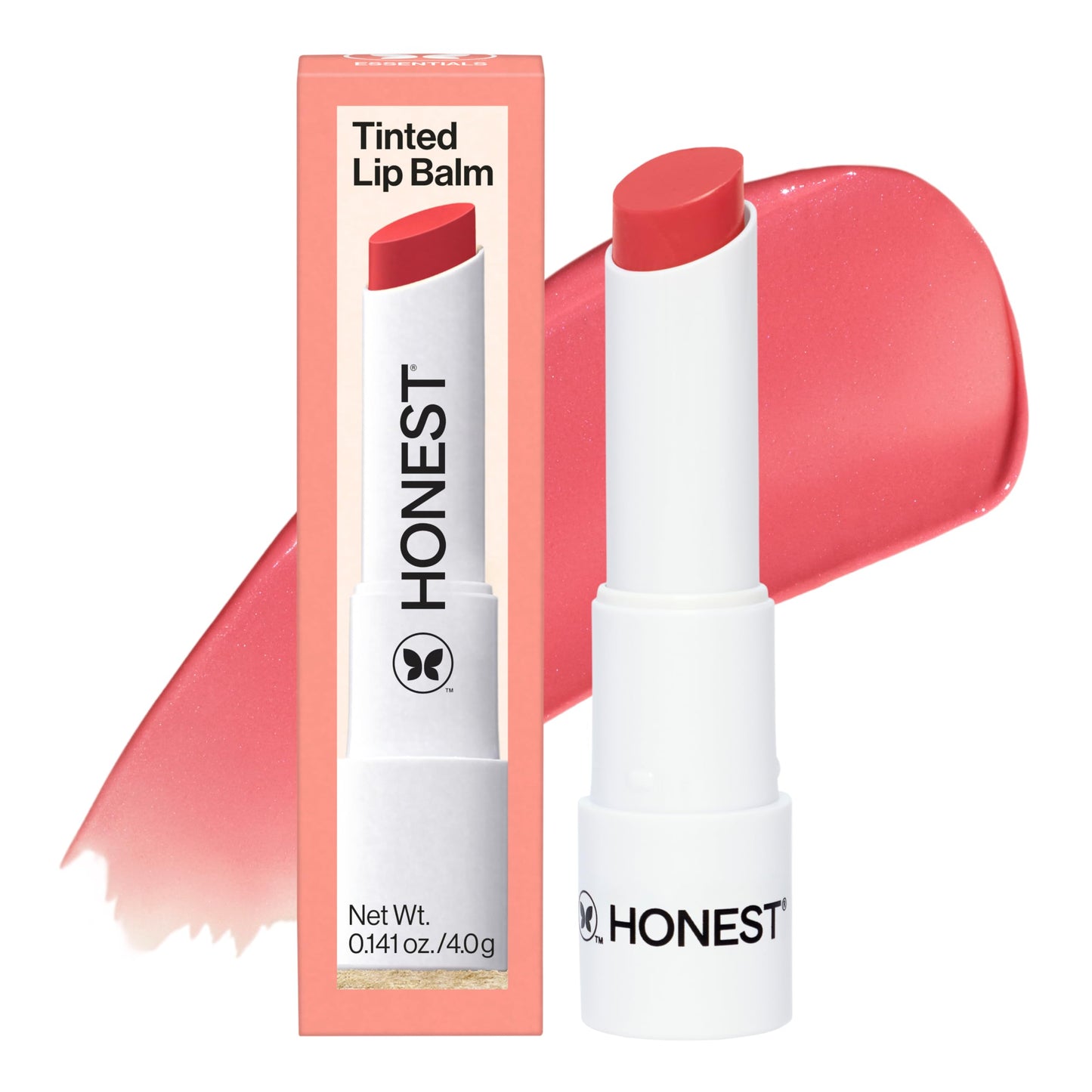 Honest Beauty Moisturizing Vegan Tinted Lip Balm, Antioxidant-Rich Acai Extracts, Avocado Oil, Paraben and Cruelty-Free, Fruit Punch Beauty and Personal Care Honest Beauty