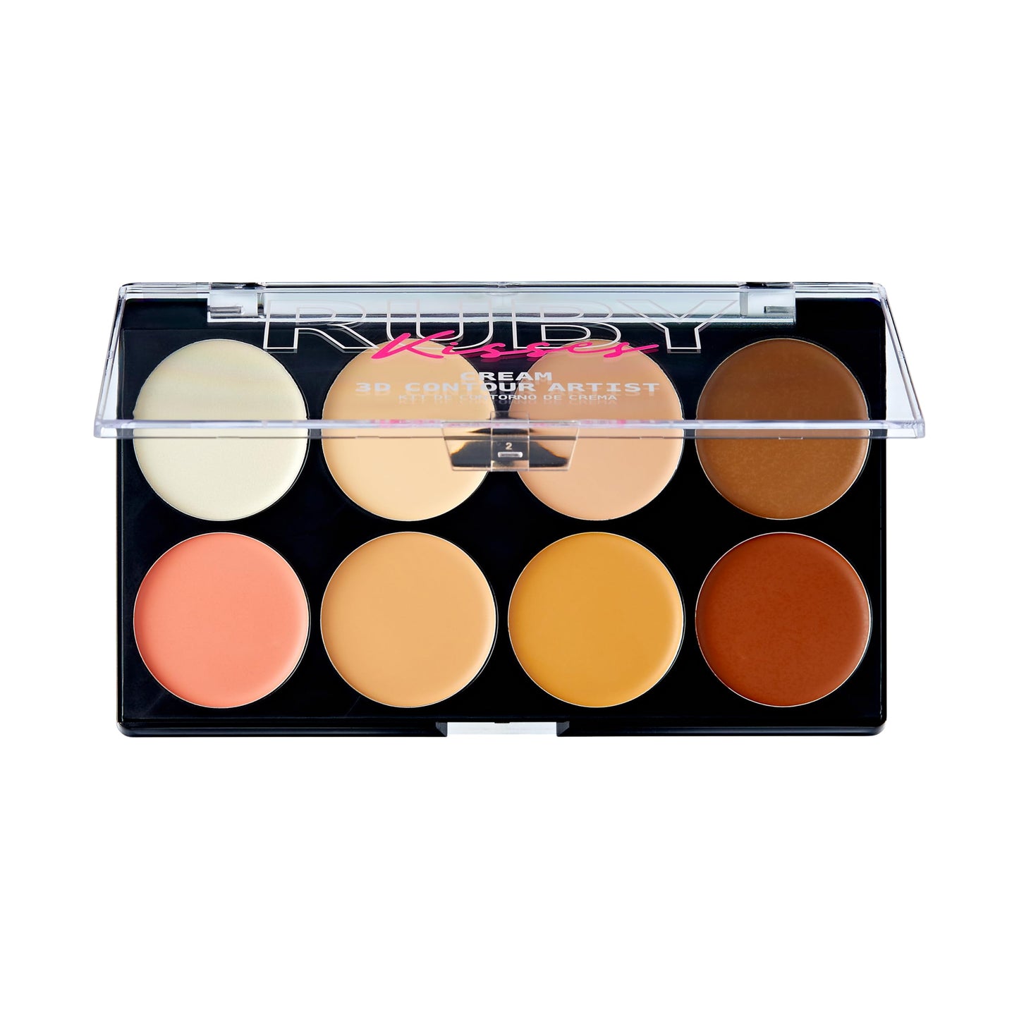 Ruby Kisses 3D Face Creator Cream Foundation & Concealer, 12 Hours Long Lasting, Medium to Full Coverage, Non-Greasy, Ideal for Makeup & Contour Beauty & Personal Care Ruby Kisses