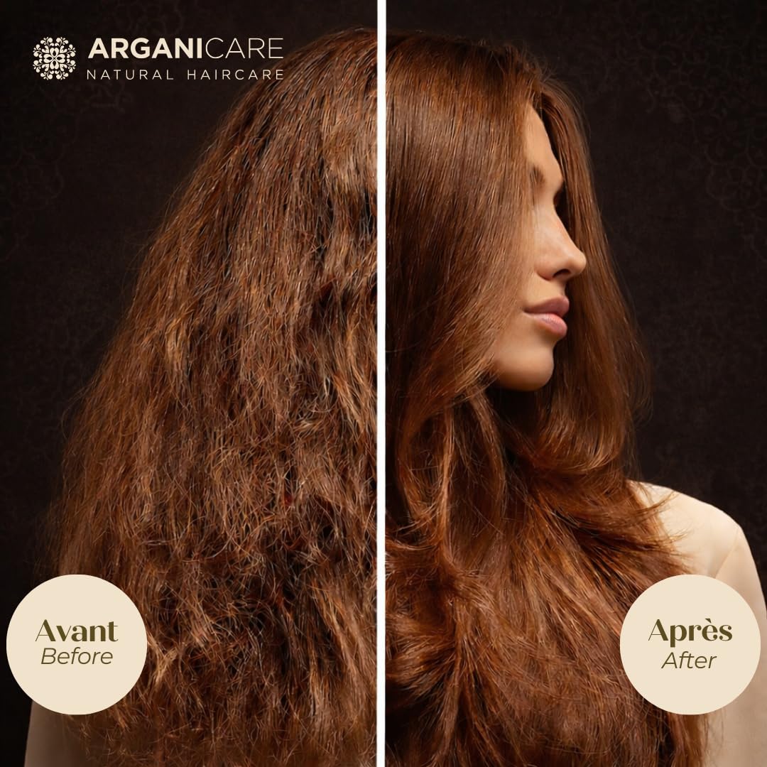 Arganicare | Duo Shampoo + Conditioner | Castor | Growth Accelerator | Gently Cleans & Moisturizes Hair | All hair types | 13.53 fl oz + 13.53 fl oz Beauty & Personal Care Arganicare