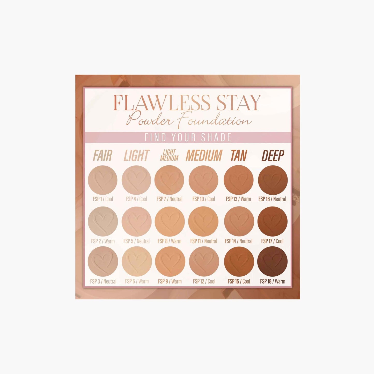 flawless stay powder foundation fsp 5.0 Beauty & Personal Care Beauty Creations