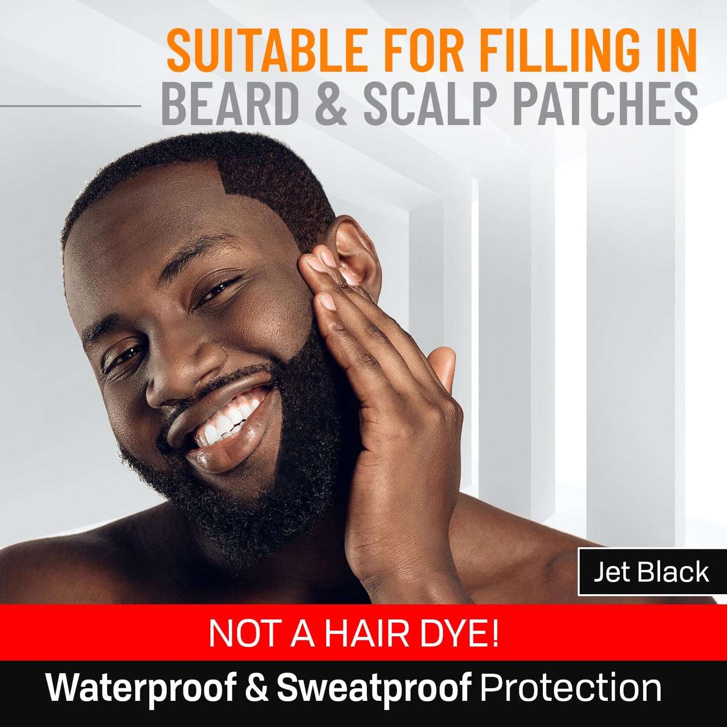 Beard Pen Filler for Men - Barber Styling Grooming Pencil - Waterproof, Sweat Proof, Long Lasting Solution with Natural Finish - Cover Beard and Scalp Beauty & Personal Care FOLLICLE BOOSTER