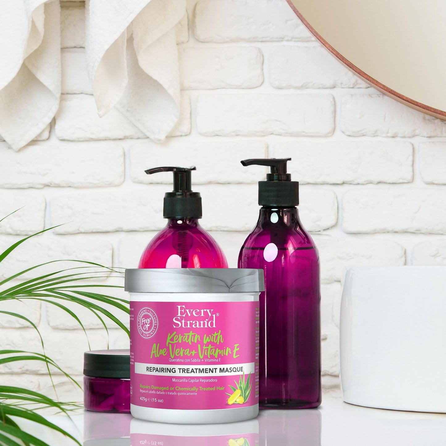 EVERY STRAND Keratin Hair Masque, 15 Oz Beauty & Personal Care Every Strand