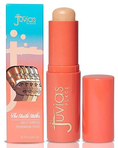 Juvia's Place The Shade Stick Foundation - Luxor - Light with Neutral Undertone for Fair to Light Skin Tones, Buildable Coverage for Foundation Beauty & Personal Care Juvia's Place