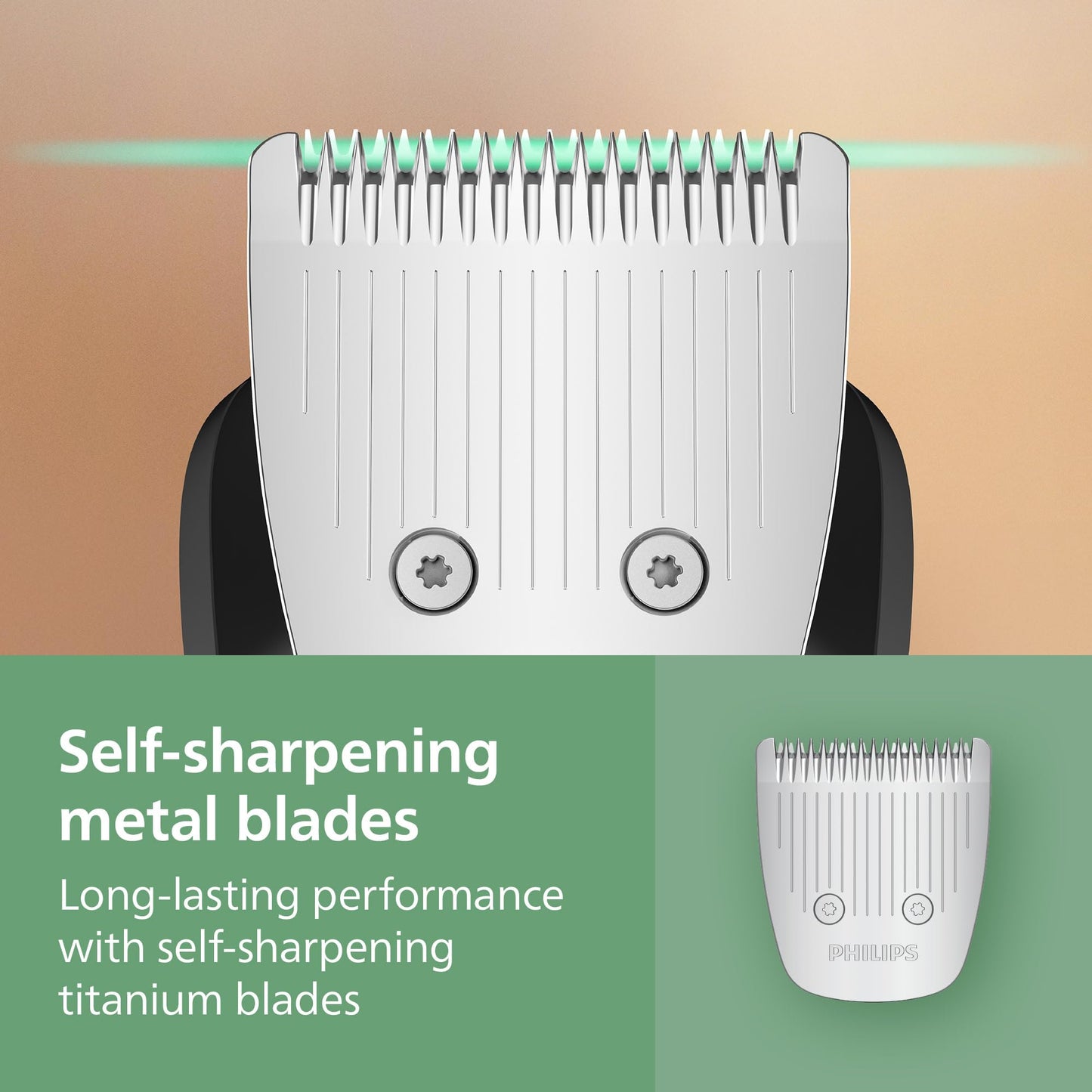 Norelco Philips All-in-One Series 7000 23-Piece Trimmer - Electric Shaver and Clipper for Face, Beard, Head & Body, Self-Sharpening Titanium Blades Beauty and Personal Care Norelco