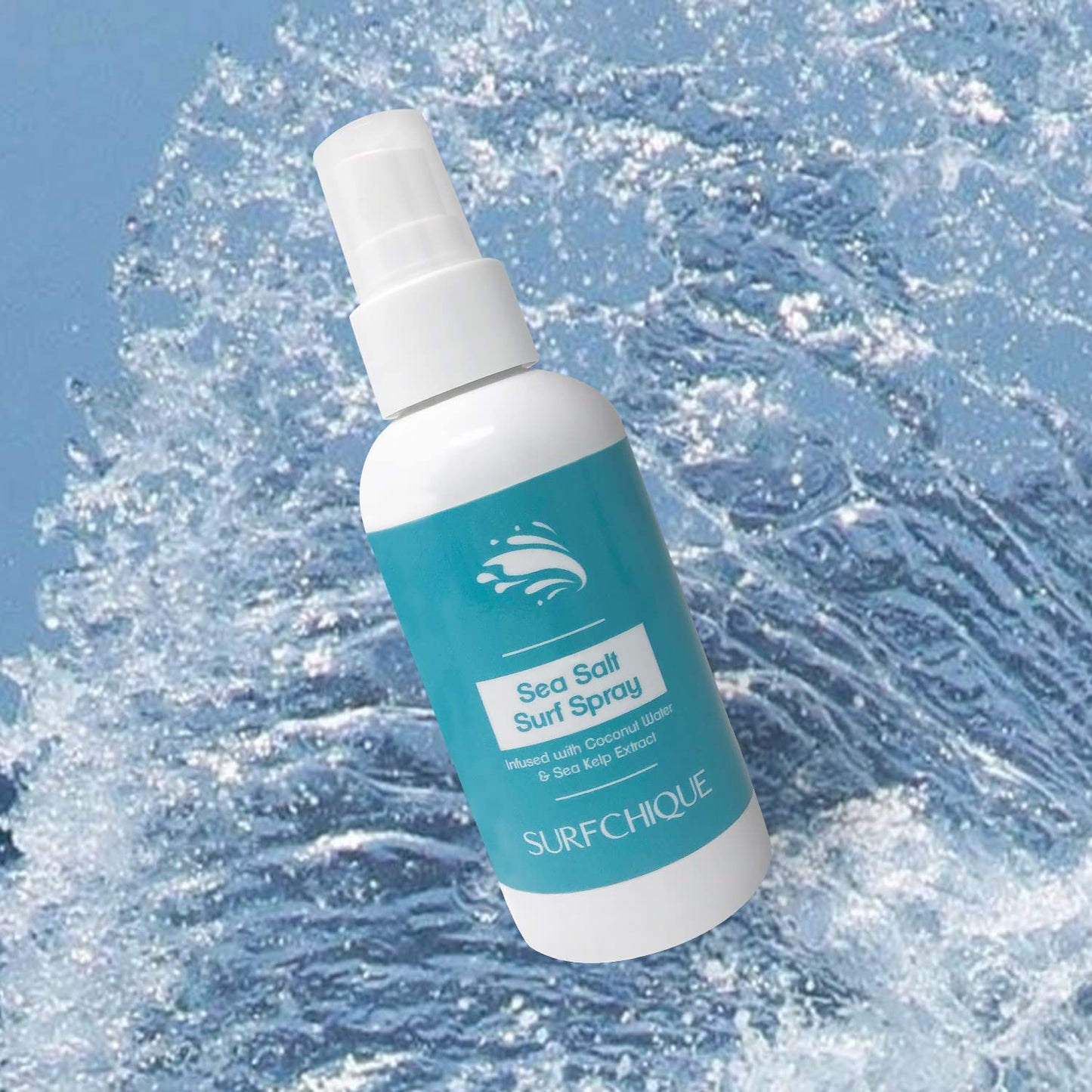 SURFCHIQUE Sea Salt Surf Spray with Coconut Water for Beachy Waves & Texture (8 oz) Beauty & Personal Care SURFCHIQUE
