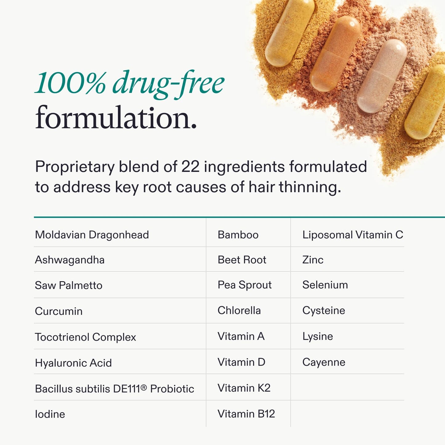 Nutrafol Women's Hair Growth Supplements, for Women 18-44 Years Old, Clinically Tested for Visibly Thicker, Stronger Hair, 100% Vegan Ingredients Beauty and Personal Care Nutrafol