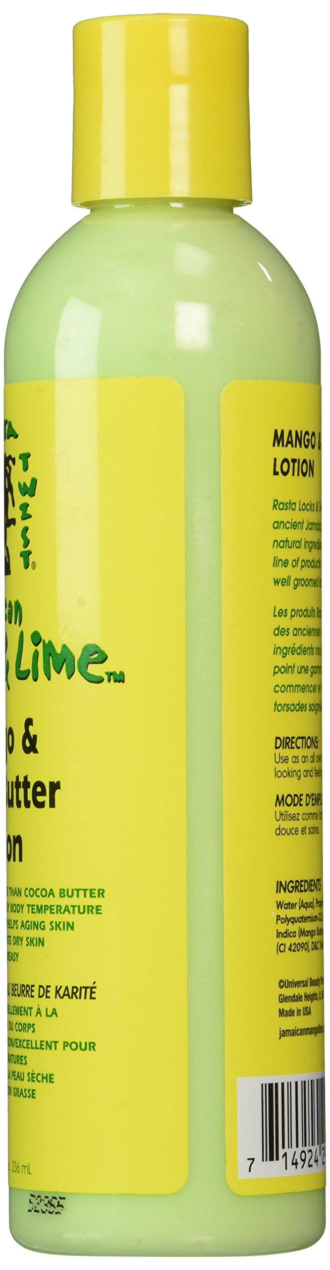 Jamaican Mango & Lime Mango & Shea Butter Lotion 8 Oz Beauty & Personal Care Jamaican Mango & Lime