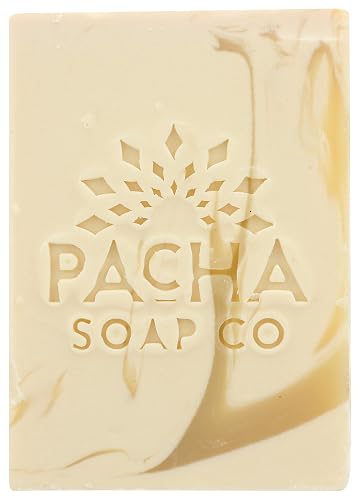 PACHA SOAP Coconut Lemon Bar Soap, 4 OZ Beauty & Personal Care Pacha Soap Co