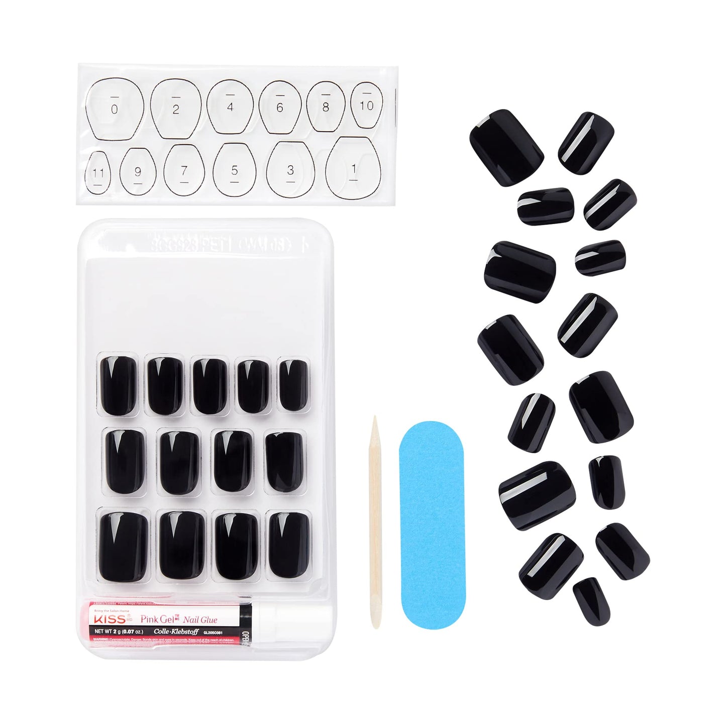 Kiss, Gel Nails Aim High Beauty & Personal Care KISS