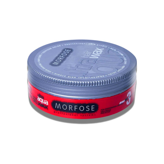 Morfose Ultra Aqua Hair Gel Wax with Shiny and Strong Flexible 3 Hold, Manage Flyaways, Braids, and Curls, Hair Styling for Women and Men, Strawberry Beauty & Personal Care Morfose