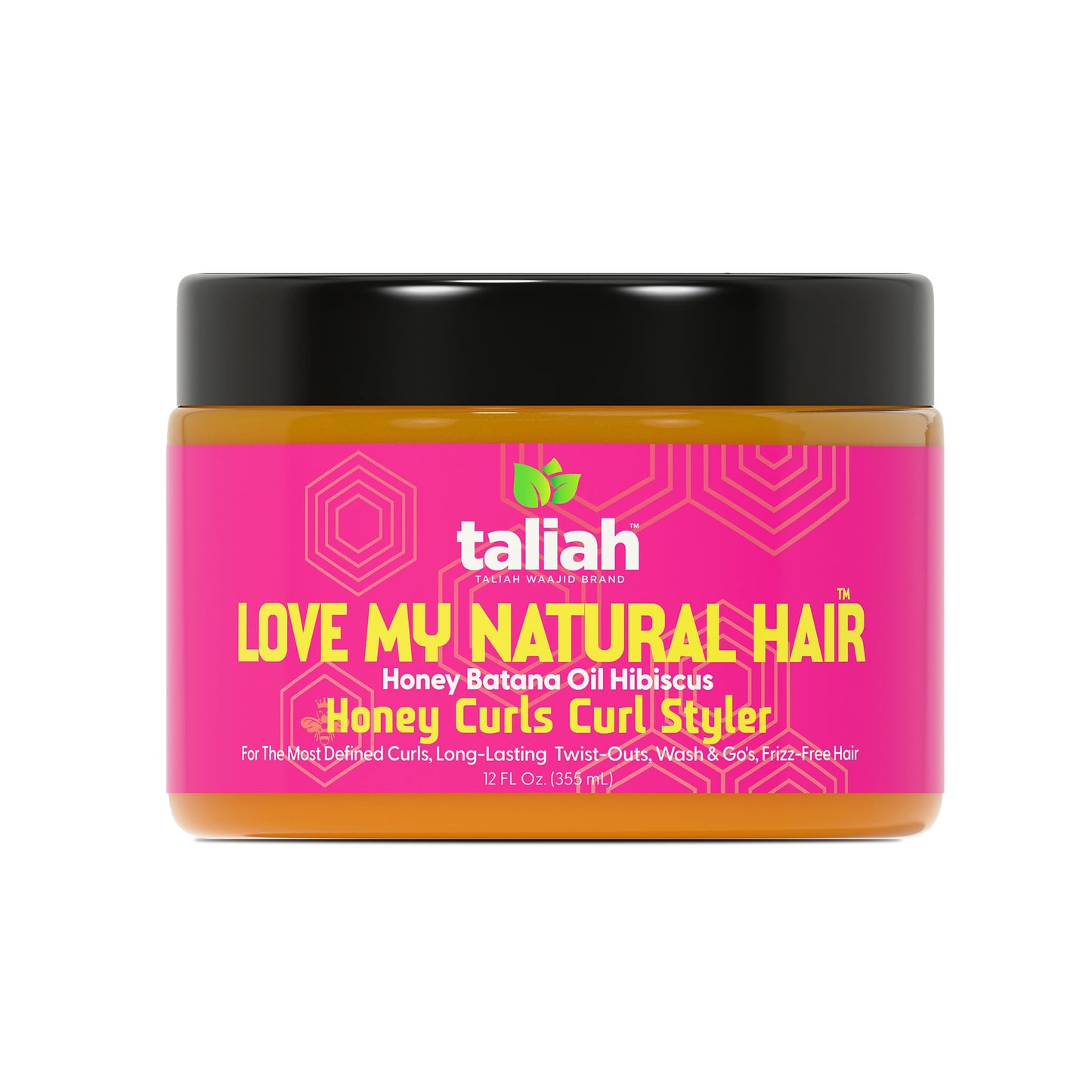 Taliah Waajid Love My Natural Hair Honey Curls Curl Styler 12oz - Curl Defining Cream with Honey - Moisturizing, Frizz-Control Styler for Natural Beauty & Personal Care Taliah Waajid black earth products