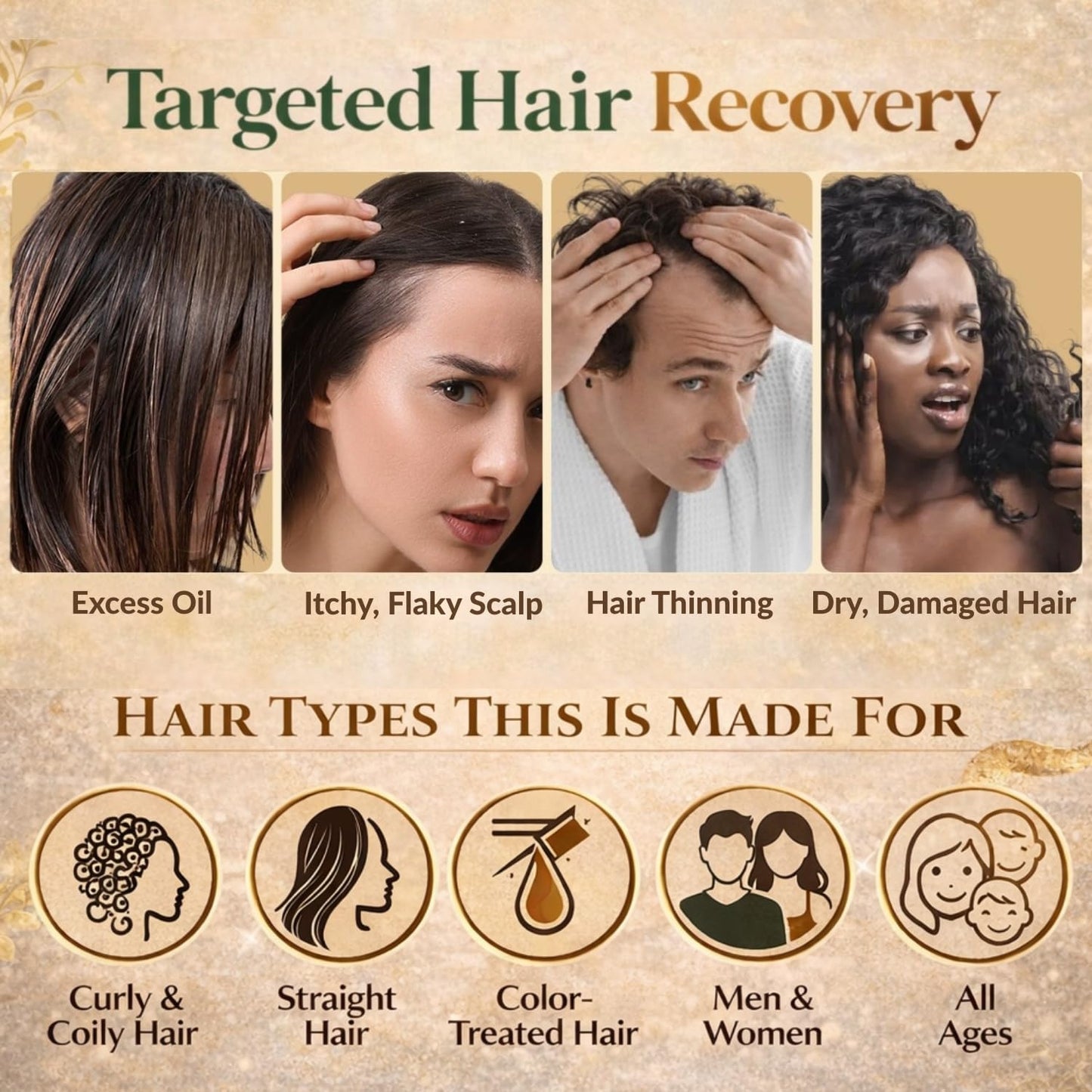 Batana Oil Shampoo and Conditioner Set for Men & Women with Rosemary & Castor Oil - Hair Growth Shampoo & Sulfate-Free Hair Strengthening for Dry Beauty & Personal Care TRUÉ PURSUÉ
