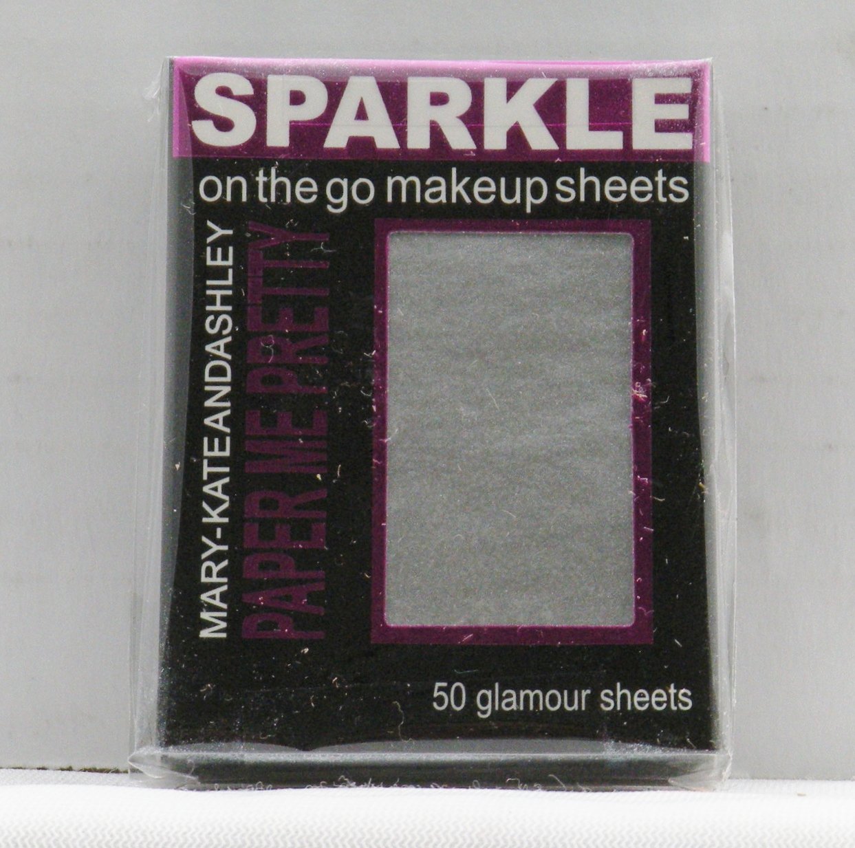Mary-Kate and Ashley Paper Me Pretty Sparkle Makeup Sheets - Silver Sparkle #811 Beauty & Personal Care Mary Kate and Ashley Makeup sheets, perfect for on the go
