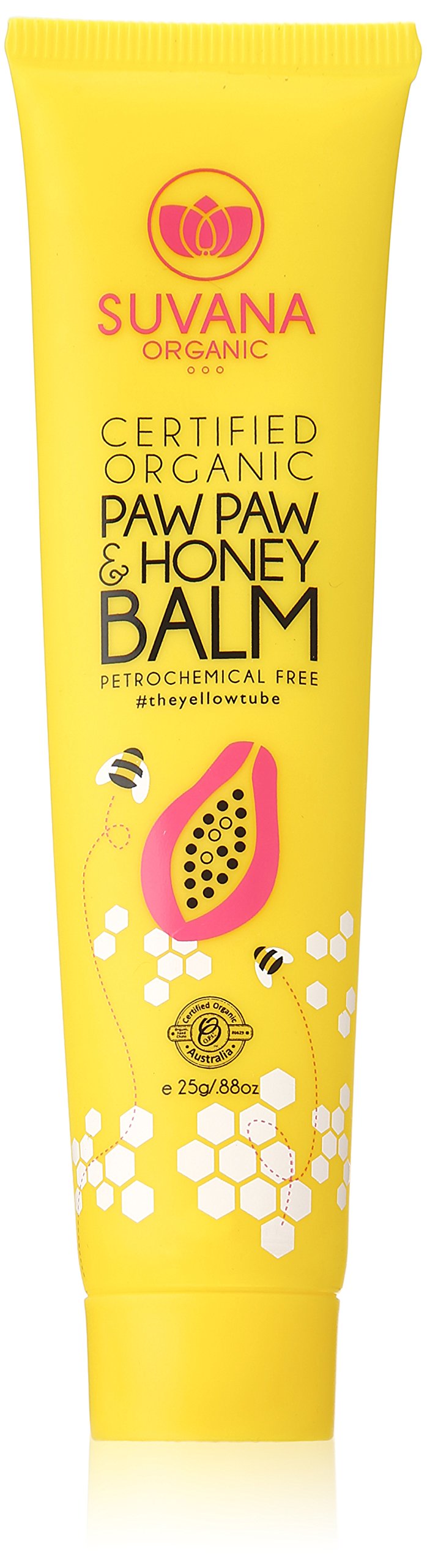 Certified Organic Paw Paw & Honey Balm 0.88 oz by Suvana Beauty Beauty and Personal Care Suvana