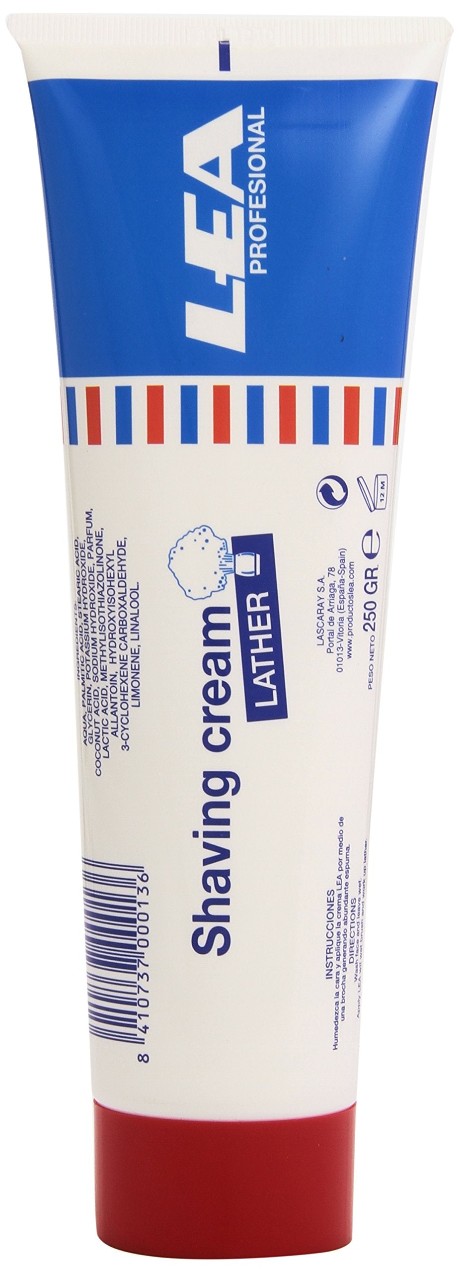LEA, Professional Shaving Cream, 250 Gram Beauty and Personal Care Lea