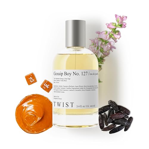 Twist Gossip Boy No. 127 - Inspired by JPG Scandal Pour Homme, Long-Lasting Perfume for Men, Vegan, Clean Fragrance, Caramel & Tonka - Spray 100 ml | Beauty & Personal Care HOUSE OF TWIST