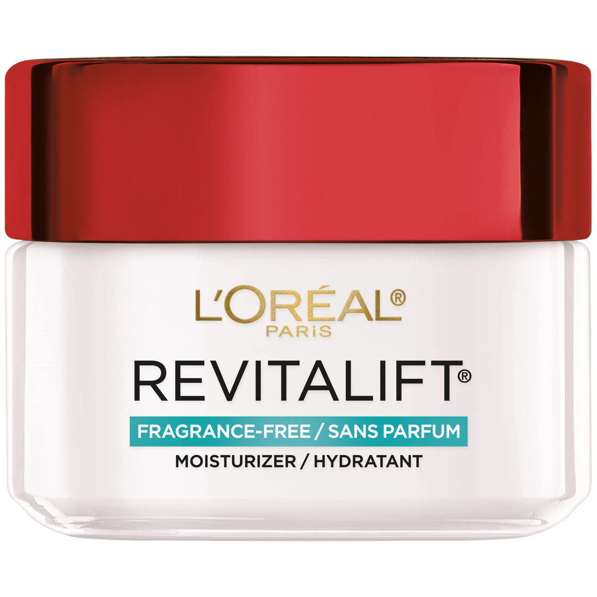 L’Oreal Paris Revitalift Anti Aging Face and Neck Cream, Smoothing and Firming Moisturizer for 24HR Hydration, Pro-Retinol, Centella Asiatica