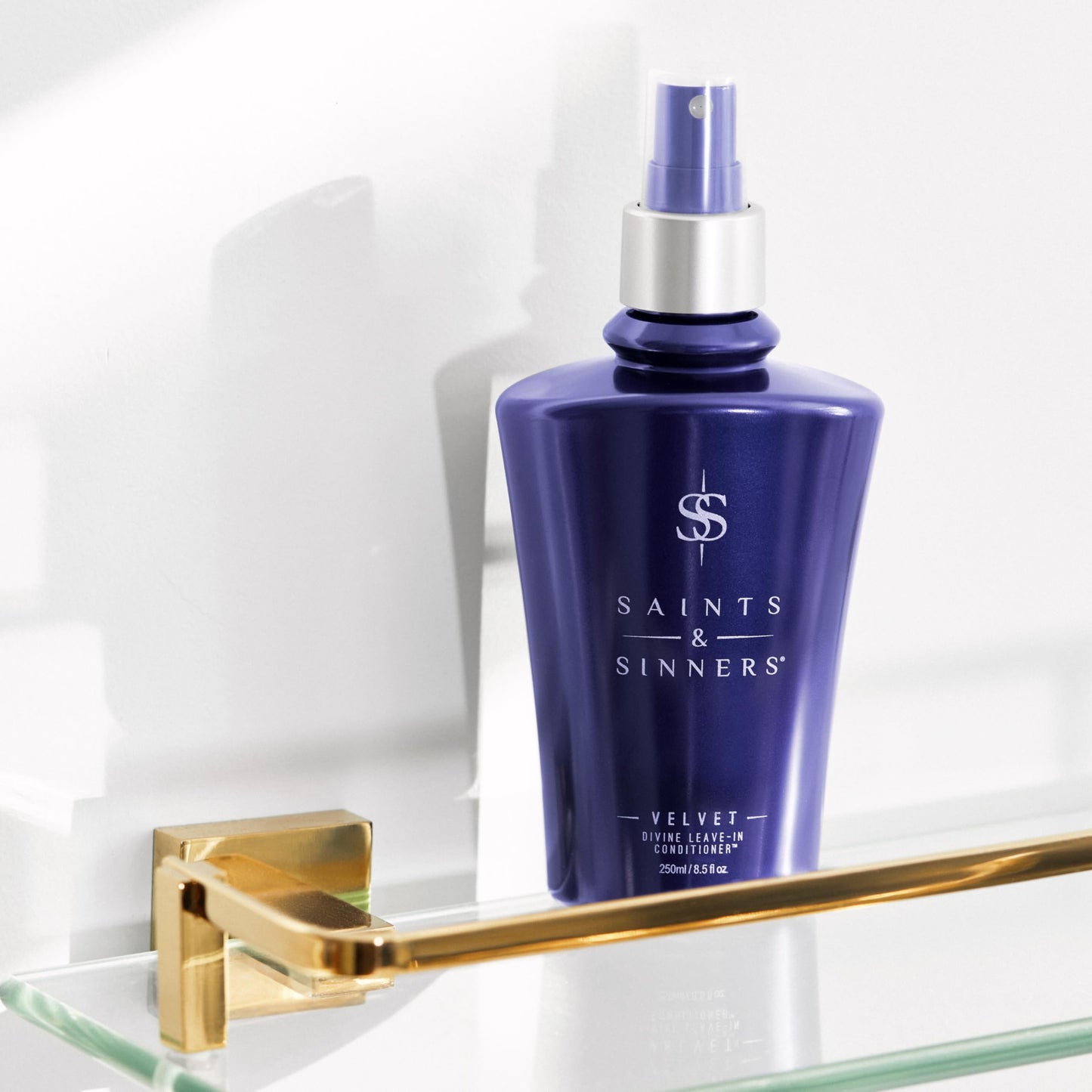 Saints & Sinners Award-Winning Velvet Divine Leave-In Conditioner Spray. Helps Dry, Frizzy, Coarse, Tangled, & Damaged Hair. Adds Moisture & Shine Beauty & Personal Care Saints & Sinners