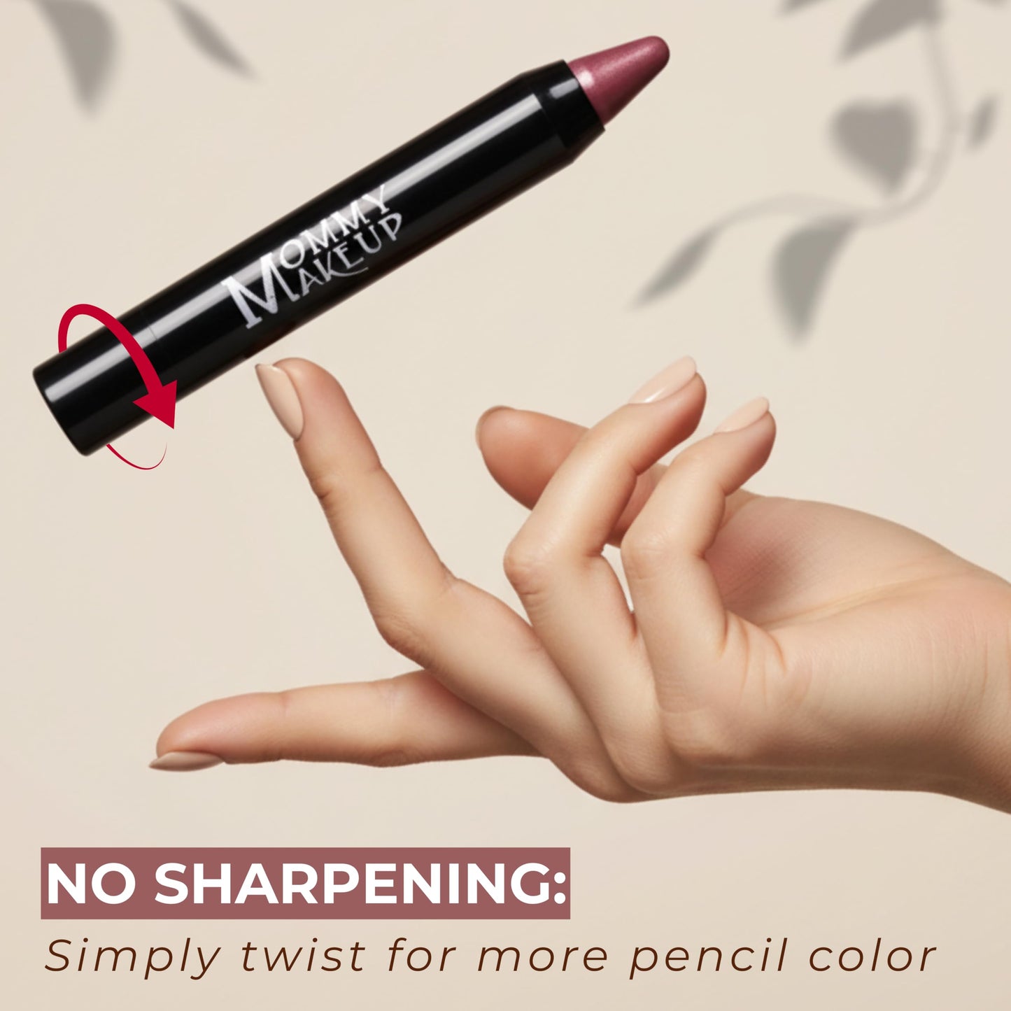 Mommy Makeup Triple Sticks Lipstick, Cream Blush & Treatment All-In-One with Shea & Cocoa Butter - Soft & Creamy Moisturizing Lip Crayon For Lips & Beauty & Personal Care Mommy Makeup
