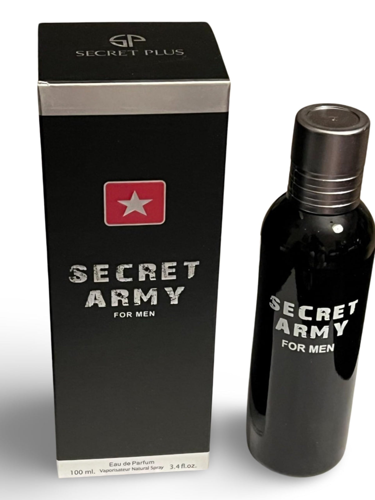Secret Plus SECRET ARMY FOR MEN Eau de Parfum - 3.4 Fl Oz Beauty & Personal Care Secret Plus
