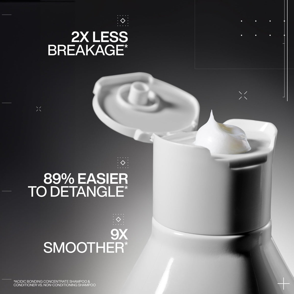 Redken Bonding Conditioner for Damaged Hair Repair | Acidic Bonding Concentrate | For All Hair Types | 1 Fl. Oz.
